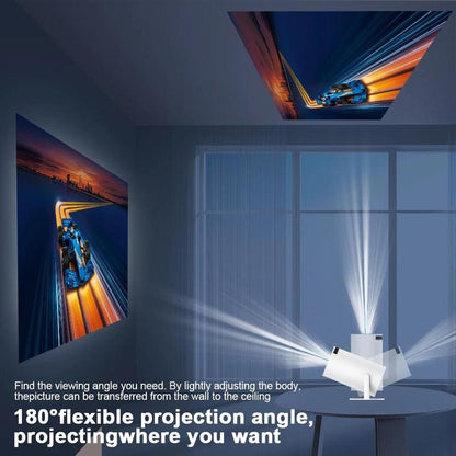 Portable Projector, Multifunctional Projector for Home Cinema.