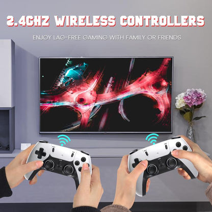 Retro Game Stick, 4K HDMI Output, Premium Competitive Dual Controllers.